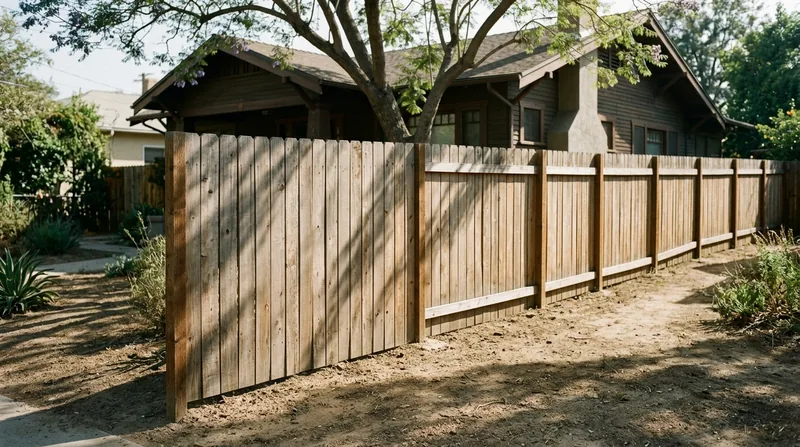 Wood & Privacy Fence Installation Los Angeles