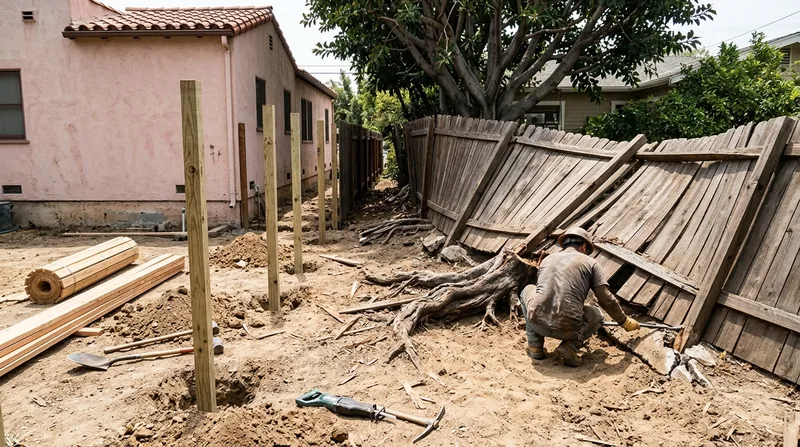 Fence Replacement & Removal Los Angeles
