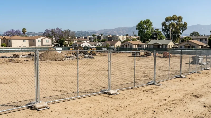 Commercial & Temporary Fencing Los Angeles