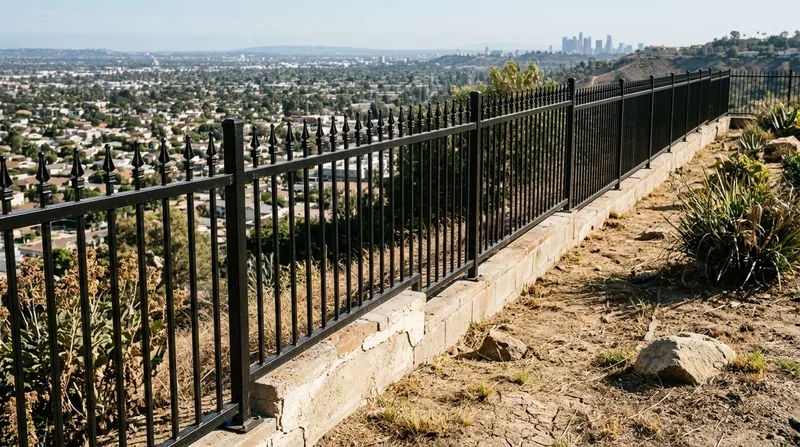 Aluminum & Ornamental Iron Fencing Los Angeles