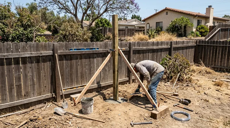 Fence Repair Los Angeles